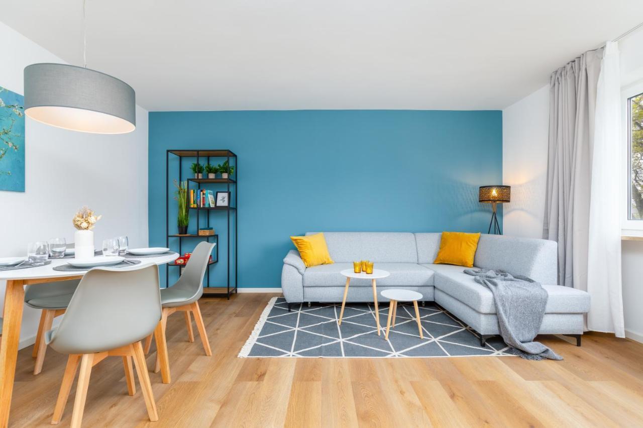 E&K Living - Design Apartment - 2 Bedrooms - Kitchen - Free Parking Augsburg Buitenkant foto